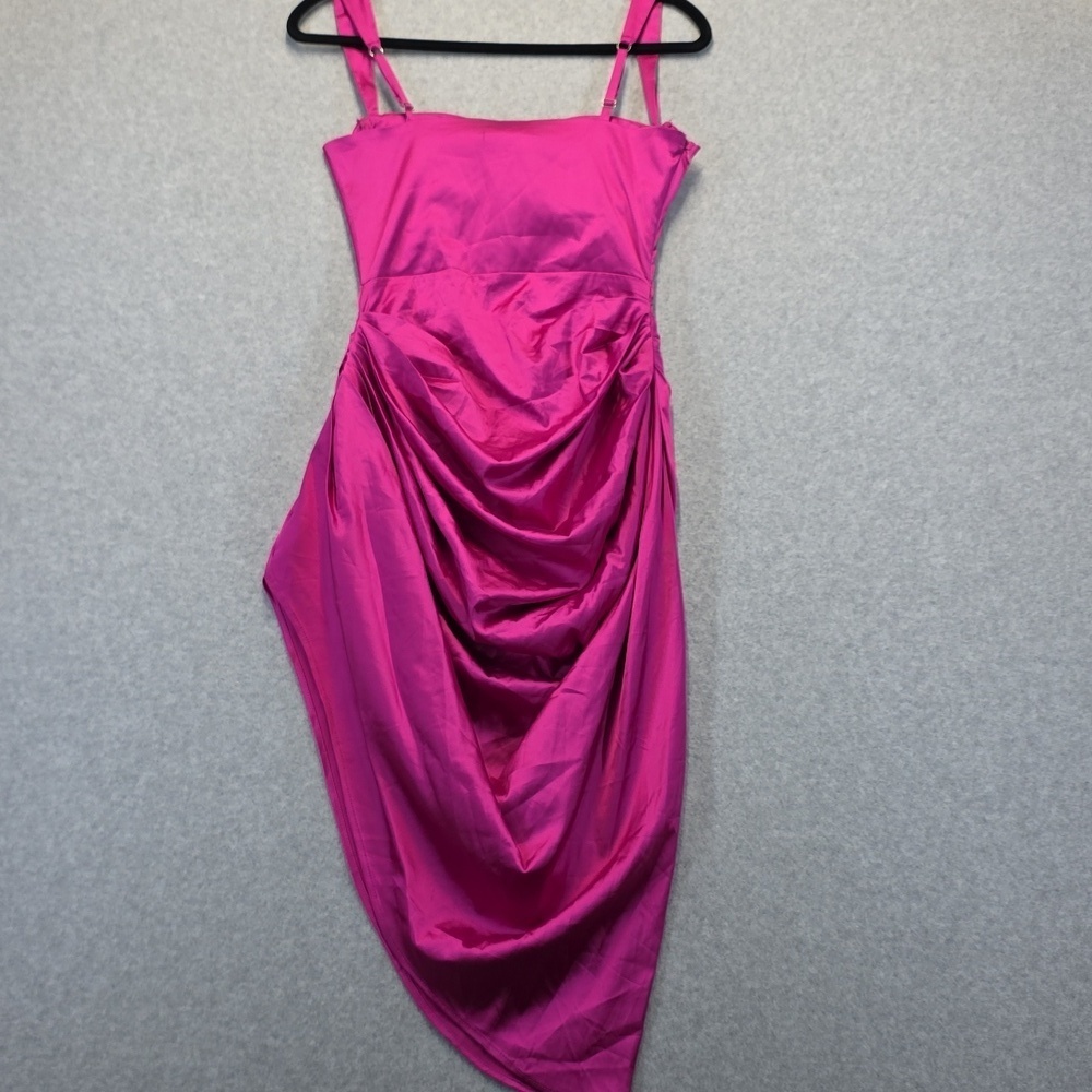 Fashion Nova Fuchsia Bustier Dress NWT - Picture 8 of 14